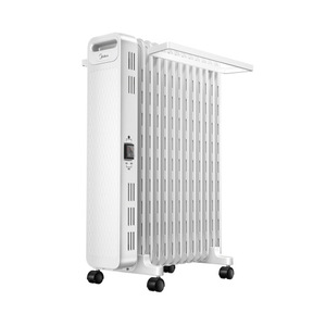 Calentador de radiador de aceite Midea de 13 paneles, eléctrico, portátil, con termostato para uso doméstico. - Product Image 2
