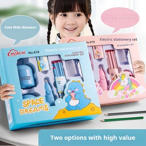 Coffret Cadeau Anniversaire et Noël pour Enfants Maternelle <span class=keywords><strong>Taille</strong></span>-<span class=keywords><strong>Crayon</strong></span> Fournitures Scolaires Lot Papeterie en Gros - Product Image 3