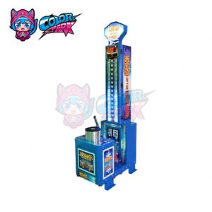 Máquina de Juego Arcade de Monedas con Diseño Novedoso de Cohete y Martillo para Prueba de Fuerza, con Boletos de Lotería, para Parques de Diversiones Coloridos - Product Image 5