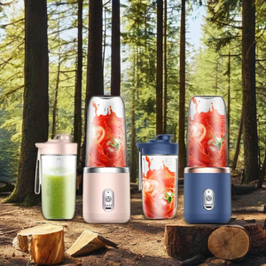 Chất Lượng Cao 400Ml <span class=keywords><strong>Mini</strong></span> Điện Xách Tay Máy Ép Trái Cây USB Có Thể Sạc Lại Du Lịch Máy Xay Sinh Tố PC Lưỡi Cup <span class=keywords><strong>Mixer</strong></span> Cho Xe RV Phổ Biến Trái Cây - Product Image 3