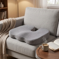 Coussin de siège de chaise en mousse à mémoire de forme unisexe Office Studio Sedentary Magical Soulager la sciatique