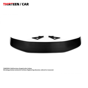 Khô Sợi Carbon Phía Sau Cánh Spoiler Cho BMW M2 G87 2 Loạt G42 M3 G80 M4 G82 Phổ Phía Sau Thiên Nga Cổ Thân Cây Cánh Splitter Spoiler - Product Image 2