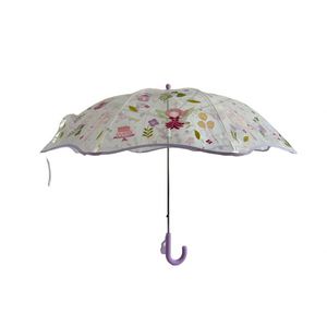 Parapluie pour enfants à 6 baleines avec poignée en J - Design champêtre en fibre de verre, diamètre ouvert 87 cm - Product Image 3