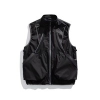 Veste technique Gorpcore convertible 3-en-1, personnalisée, vintage, imperméable, anti-rétrécissement, coupe-vent, classique, oversize