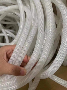 Tuyau flexible en <span class=keywords><strong>polyester</strong></span> tressé renforcé de qualité biologique 5mm 8mm, tuyau en silicone tressé personnalisable, produits en silicone - Product Image 4