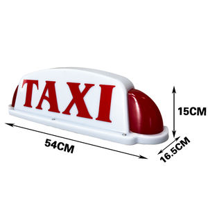 Nuevo 5W de potencia LED Taxi Topper Sign Lámpara de techo de coche brillante para Taxi para mostrar señales de techo disponibles para la venta - Product Image 1