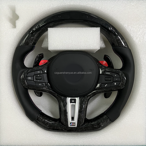Volant sport en cuir avec écran LED, fibre de carbone, pour Mercedes Benz C217 W209/W204/W205/W206/W207 Coupé <span class=keywords><strong>C63s</strong></span> C63 - Product Image 2