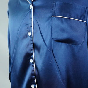 Vente en gros Ensemble pyjama de nuit pour femmes Ensembles de nuit deux pièces en polyester pour le printemps pour femmes - Product Image 2