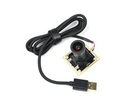 Caméra USB IMX335 5MP (A) Waveshare à grande ouverture, enregistrement vidéo 2K, Plug-and-Play, sans pilote, mise au point manuelle A962