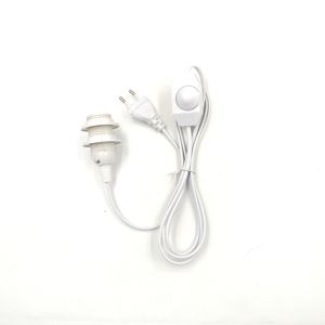 <span class=keywords><strong>Enchufe</strong></span> DE LA UE 301 interruptor de atenuación Cable de PVC E14 soporte de lámpara con Cable de doble anillo estilo tornillo lámpara de mesa <span class=keywords><strong>enchufe</strong></span> bombilla Cable - Product Image 6