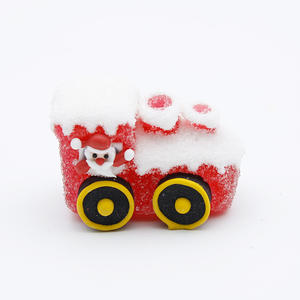 Vente en gros d'usine, bonbons de haute qualité halal en forme de voiture, petit camion rouge, bonbons de dessin animé - Product Image 2