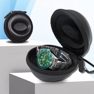 Boîte à montre personnalisée avec logo, différentes tailles, sacs de rangement en EVA, sac de transport étanche, sac de montre de luxe, étui rigide pour montre - Product Image 6