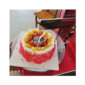 Iyi fiyat doğum günü kek buzlanma dekorasyon yapma kek krem buzlanma makinesi