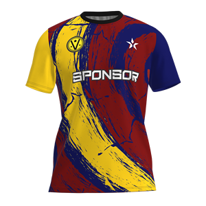 Maillot de football coupe-vent pour <span class=keywords><strong>homme</strong></span> à séchage rapide, manches courtes, 100 % polyester, maillots d'équipe prêts pour les commandes de logos personnalisés - Product Image 2