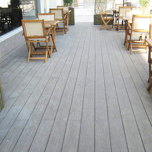 Precio <span class=keywords><strong>de</strong></span> fábrica Ecológico 140mm * 23mm Marco WPC decorativo para interiores Suelo <span class=keywords><strong>de</strong></span> madera <span class=keywords><strong>de</strong></span> plástico Uso en carreteras Patio privado/Balcón/Patio - Product Image 2