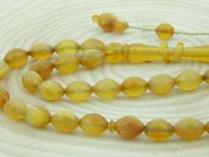 Perles de corne de buffle naturelle, tasbih artisanal, accessoires spirituels pour la méditation, la prière quotidienne et l'expression culturelle - Product Image 2