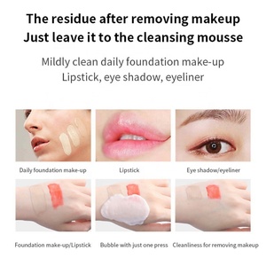 Mousse nettoyante visage personnalisée OEM avec logo, soin naturel de la peau, vitamine C, riz, arbre à thé, acides aminés - Product Image 4