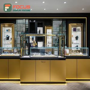 Fabricante de Sistemas de Exhibición de Joyería Minimalistas Personalizados, Vitrina Comercial con Acabado Laminado - Product Image 1