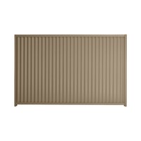 Panneau de clôture ondulé en acier, feuille de clôture d'intimité extérieure en métal coloré, rail de sécurité résistant à la décomposition, directement pour la maison