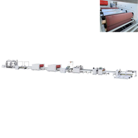 Machine de laminage de films PVC/PET/PE entièrement automatique pour la fabrication de portes de meubles de cuisine, ligne de production de meubles en bois pour usine