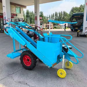 Mietitrebbiatrice per mais a spinta manuale, mini mietitrebbiatrice diesel per mais, attrezzatura per la raccolta del mais, mietitrebbiatrice per pannocchie di mais - Product Image 6
