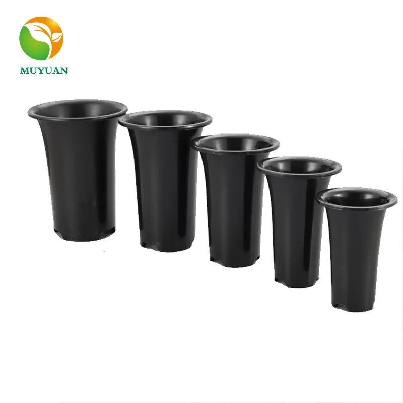 Durevole 1 #2 #3 #4 #5 # plastica rotonda orchidea vaso fiore classico vaso orchidea per semi idroponici