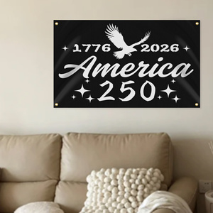 <span class=keywords><strong>Stampa</strong></span> digitale <span class=keywords><strong>su</strong></span> poliestere con <span class=keywords><strong>bandiera</strong></span> personalizzata in fabbrica 3 x5ft giorno dell'indipendenza americana 250 ° anniversario - Product Image 5