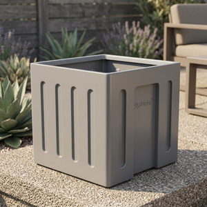 Gjwach Plastic Stackable Crate Solid <b>Box</b> <b>Grey</b> Logistic <b>Storage</b> Container - Product Image 3