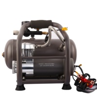 Compresseur industriel portable robuste avec double clip de batterie 5.7 réservoir de gaz de levage outil pneumatique gonfleur de pneu moteur à piston