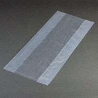 Sac d'emballage alimentaire en polyéthylène transparent de qualité alimentaire avec soufflet, fabriqué à JIANGMEN