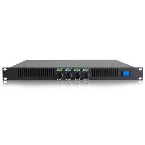 <span class=keywords><strong>Amplificador</strong></span> <span class=keywords><strong>de</strong></span> Audio Profesional AD-4100 <span class=keywords><strong>de</strong></span> 1000 Watts RMS, 4 Canales, Clase D, Digital, 1U, para Subwoofer y <span class=keywords><strong>Sonido</strong></span> Profesional <span class=keywords><strong>de</strong></span> <span class=keywords><strong>DJ</strong></span> - Product Image 1