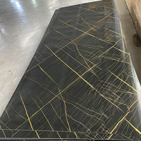 Panneaux / Plaques / Feuilles en PVC personnalisés, matériaux plastiques, marbre UV, ardoise, roche carbone, surface haute brillance, utilisation intérieure