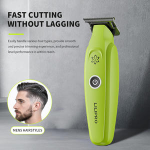 เครื่องเล็มผมแบบมืออาชีพพร้อมฐาน2000มิลลิแอมป์ต่อชั่วโมงที่เล็มเครา0มม. เครื่องตัดผมแม่นยำสำหรับช่างตัดผม - Product Image 5