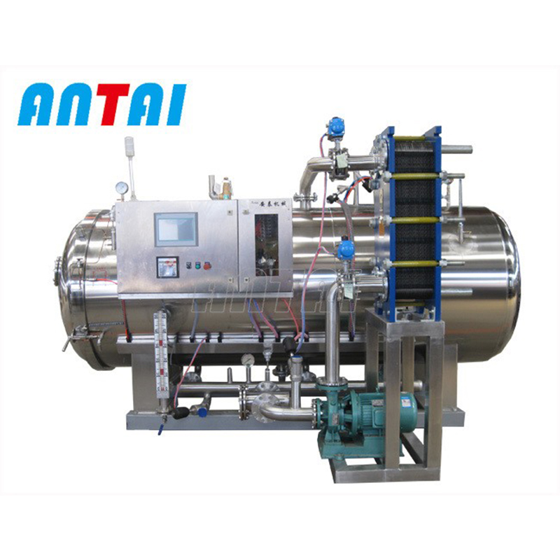 Versatile Industrial Water Spray Retort Food Sterilizer Specifically Designed for Canned Instant Food-New Condition