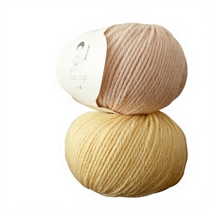 Fil à tricoter Munuan fait main <span class=keywords><strong>pour</strong></span> DIY, aiguilles à tricoter, crochet, <span class=keywords><strong>pelote</strong></span> <span class=keywords><strong>de</strong></span> grosseur moyenne, blanchi, torsion faible, <span class=keywords><strong>pour</strong></span> écharpes et bonnets tricotés à la main - Product Image 1