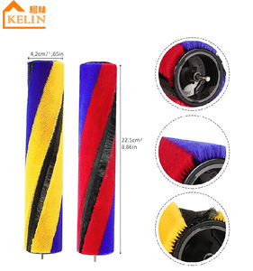 Remplacement pour aspirateur <span class=keywords><strong>Dyson</strong></span> V8 Slim/<span class=keywords><strong>V10</strong></span> Slim/V12 Detect Slim/V15 Slim <span class=keywords><strong>Rouleau</strong></span> souple rouge et bleu Brosse à <span class=keywords><strong>rouleau</strong></span> souple - Product Image 3