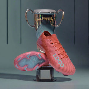 Botas de Fútbol Superfly 16 Mad Energy FG Ember de Corte Alto/Bajo al por Mayor, Alta Calidad, Entresuela de TPU Rosa, Nombre+Número Personalizados, Primavera - Product Image 3