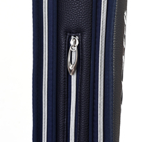 Sac de golf en cuir PU imperméable avec logo personnalisé, texture crocodile, grande capacité et design portable - Personnalisation OEM/ODM