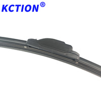 Kction Balai d'essuie-glace avant de voiture universel sans cadre 16 adaptateurs nettoyage de verre multifonctionnel pour Ford Opel Porsche