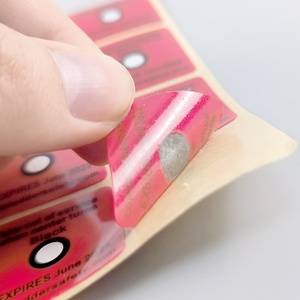 Nhãn In Logo Nhạy Nhiệt Đổi Màu Tùy Chỉnh Nhãn Dán Cảm Biến Nhiệt Độ Vinyl Cho Các Sản Phẩm Ngoài Trời - Product Image 3