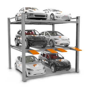 Hydro-park 2725 3 niveaux 4 poteaux Triple empileur 4000kg ascenseur de stationnement de stockage de voiture - Product Image 1