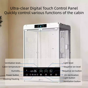USMILEPET akıllı Pet kabin akıllı kuş kafesi papağan kafesi dolaşım sıcaklık kontrollü oda App kuş kafesi için kontrollü - Product Image 3