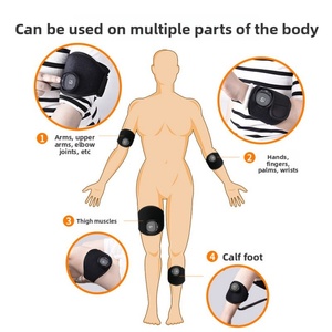 Dispositivo de Masaje Manual EMS, Equipo Multifuncional de Entrenamiento de Manos para el Hogar, Parches de Masaje de Pulso de Baja Frecuencia, USB - Product Image 4