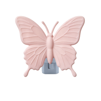 Veilleuse LED Papillon Mignonne OEM Direct Usine, Rotative à 360°, Lumière Douce et Chaude, Décoration de Chambre pour Enfants, Cadeau, Vente en Gros