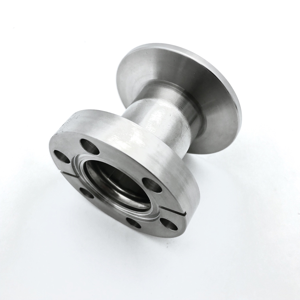 SS304 Vacuum Nipple Fittings KF Stub End Lapped Flange