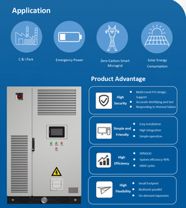 OEM BESS Large Industrial Outdoor Lithium Ion Battery Container 100Kwh 1MWh Off-Grid Solar <b>Energy</b> <b>Storage</b> <b>System</b> Commercial - Product Image 1