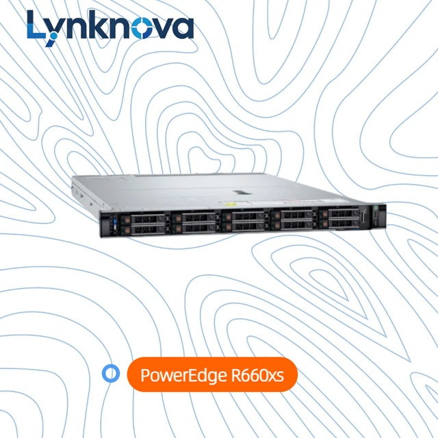 PowerEdge R660xs 1U Rack Server Dual Intel Xeon 4th/5th Gen 8x2.5" HDD/SSD up to 80TB DDR5 ECC RAM in Stock