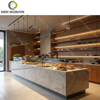Kiosque à café personnalisé, kiosque de boulangerie et de café pour centre commercial, restaurant, kiosque alimentaire, design de mobilier de stand