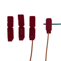 Tête d'allumage pour feux d'artifice d'extérieur sans produits chimiques, 5m, rouge, haute qualité, interface rapide AMP, certifiée CE, télécommande, allumage rapide par mèche