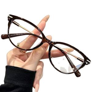 Lunettes de lecture unisexe style coréen œil de chat 5007, monture moyenne, verres en acétate, protection anti-lumière bleue, origine Taizhou - Product Image 2